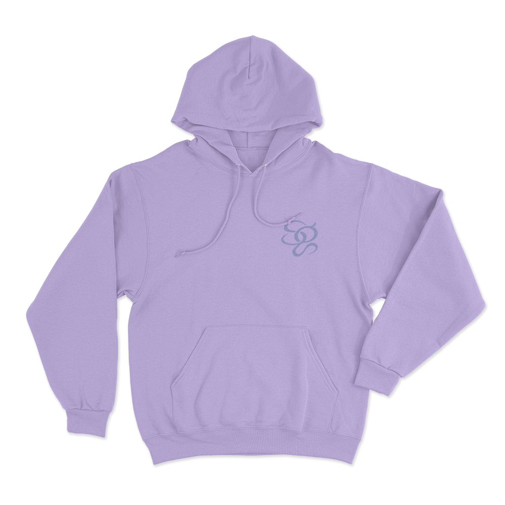 Maghla Lavender Monogram Unisex Hoodie Purple Maghla Lavender Monogram Unisex Hoodie Purple