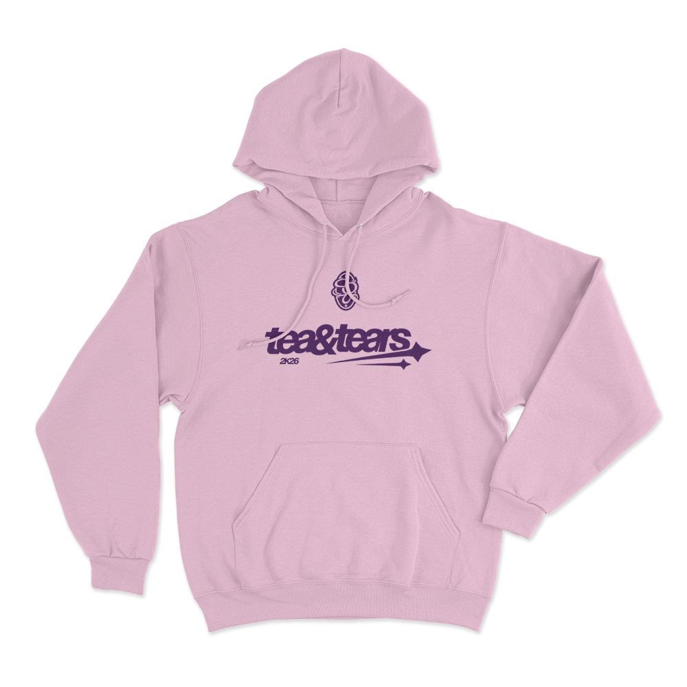Maghla Tea & Tears 2K26 Logo Unisex Hoodie Pink Maghla Tea Tears 2K26 Logo Unisex Hoodie Pink